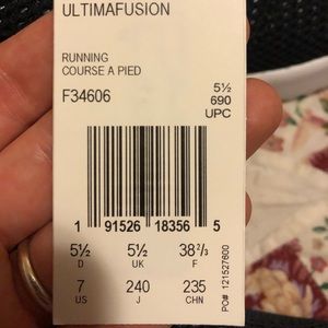 Adidas Ultimafusion Slip Ons